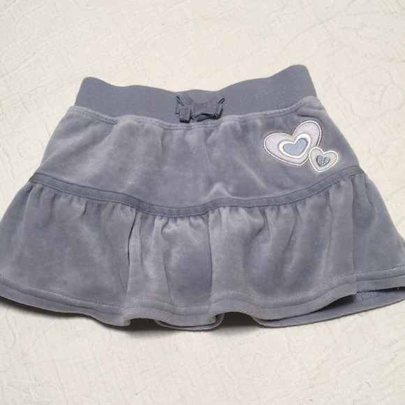 12m (4/$20) Gray Velour Skorts by The Children’s Place - Picture 1 of 11